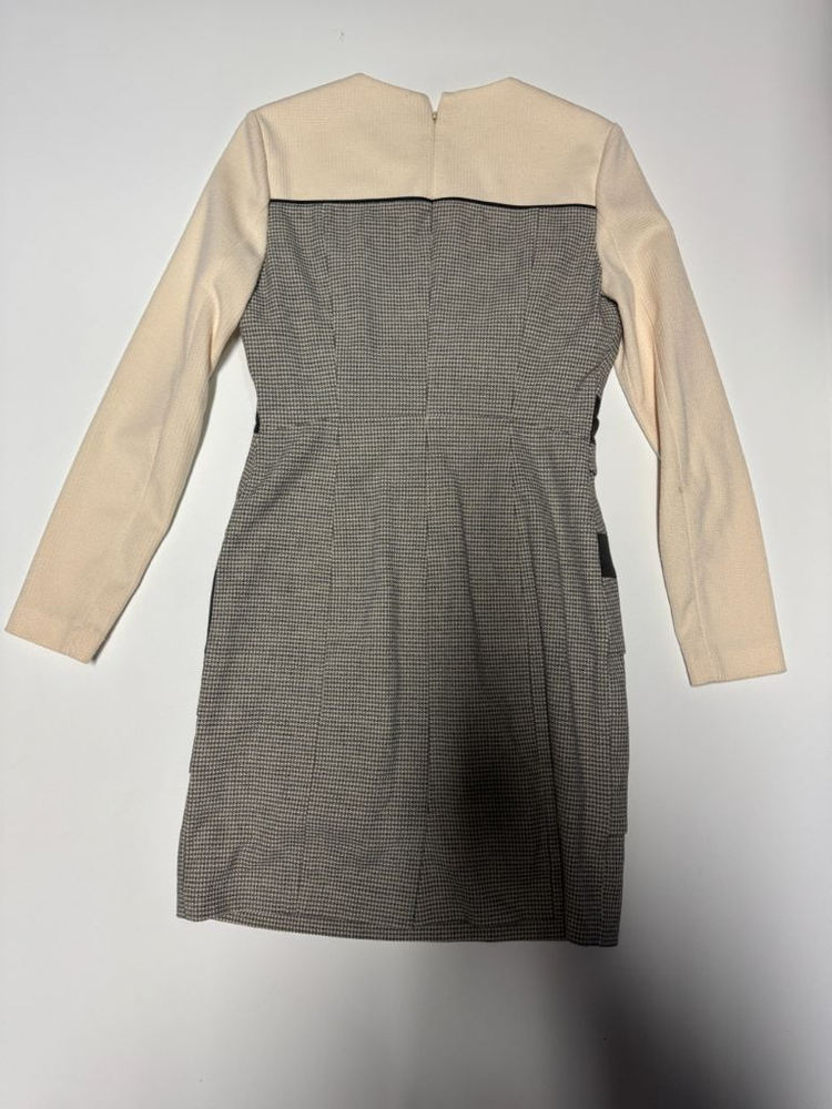 여성 잇미샤 텍스처 컬러 블록 원피스 55 이미지