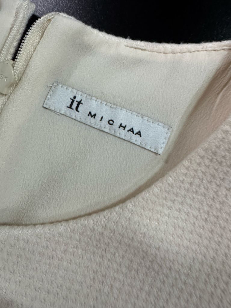 여성 잇미샤 텍스처 컬러 블록 원피스 55 이미지