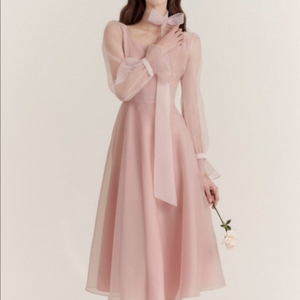 그레이스유 오브 orb 원피스 핑크 s