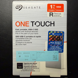 [판매] 씨게이트 One Touch 외장 SSD 1TB (미개봉)