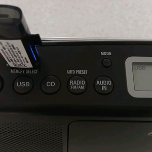 소니 cd플레이어 (라디오.usb mp3-음악재생) 이미지