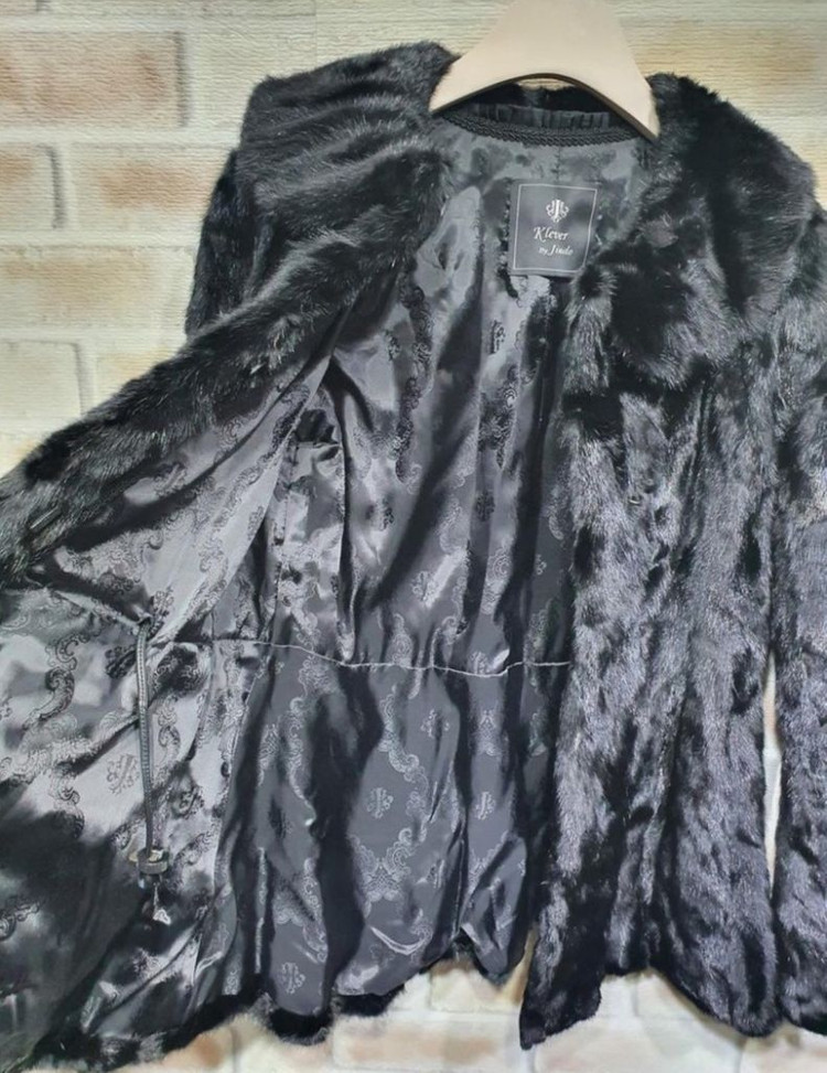 진도 상태좋은 100% 밍크 코트 55--5