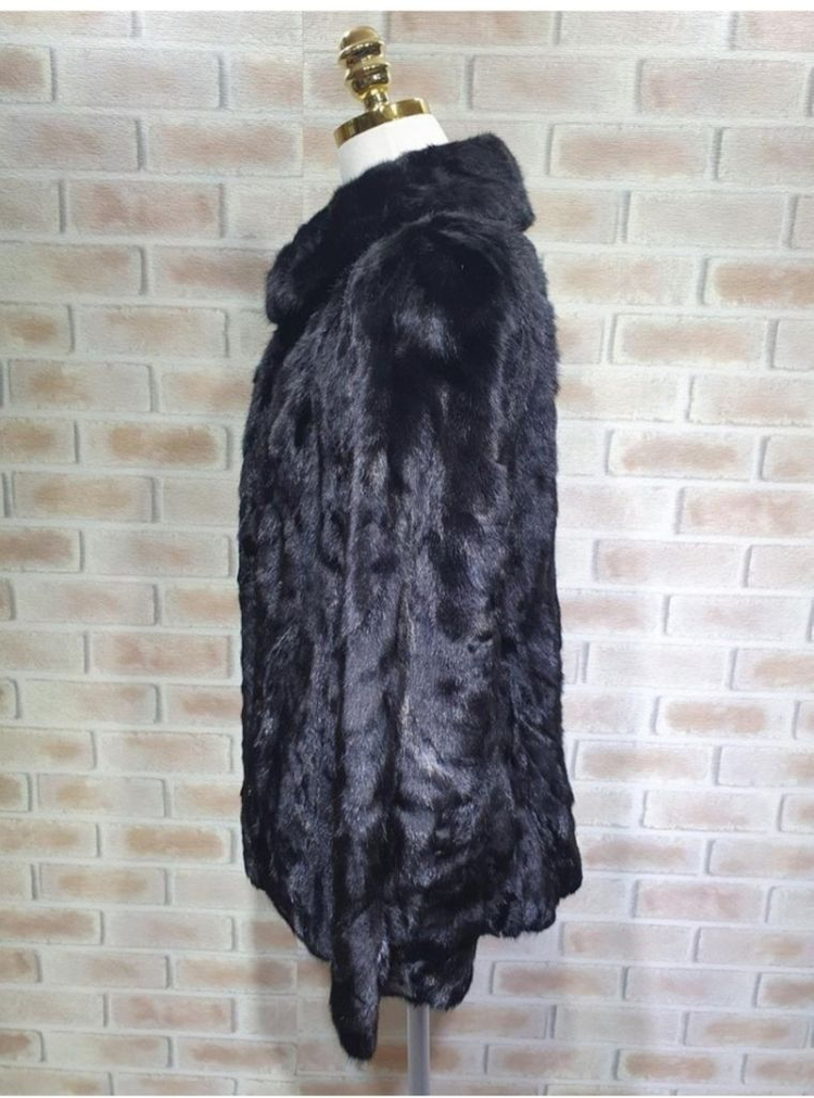 진도 상태좋은 100% 밍크 코트 55--8