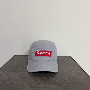 (OS) 슈프림 박스로고 캠프캡 모자 그레이