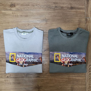 내셔널지오그래픽 긴팔 티셔츠 L 2개 일괄