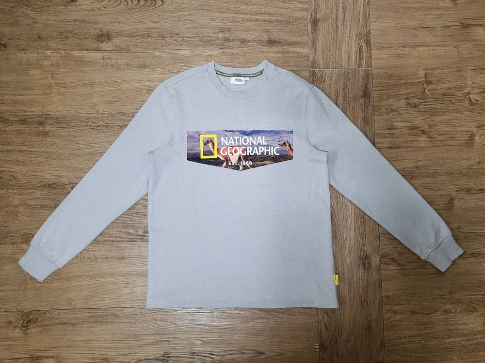 내셔널지오그래픽 긴팔 티셔츠 L 2개 일괄--1