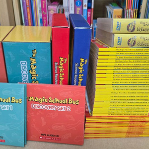 (새책) 매직스쿨버스 챕터북 디스커버리,CD/ DVD
