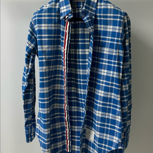 [95-100] 톰브라운 히든삼선 체크 셔츠