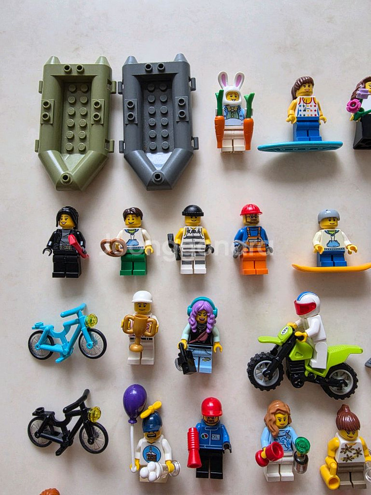 레고 시티 미니피규어 일괄 판매--1