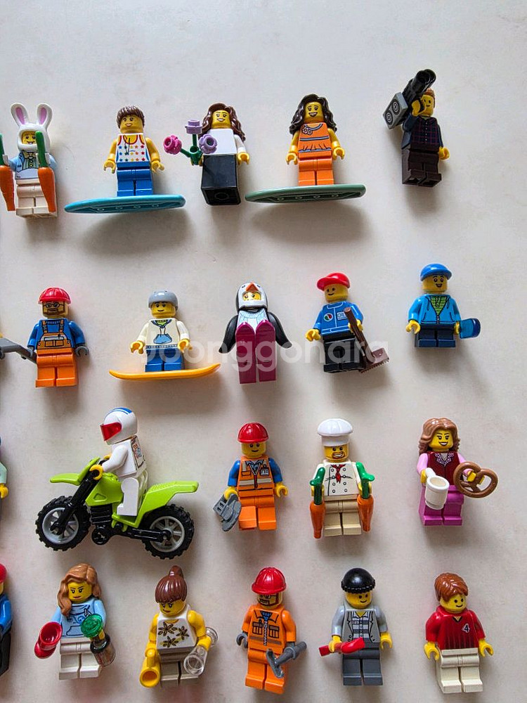 레고 시티 미니피규어 일괄 판매--2