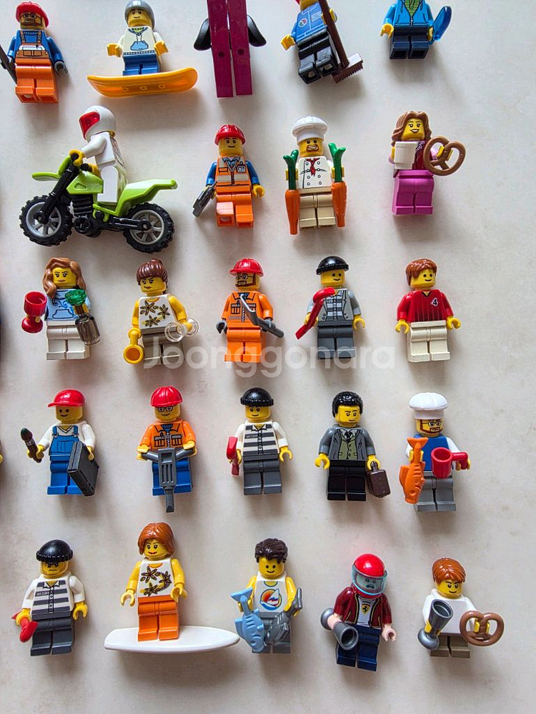 레고 시티 미니피규어 일괄 판매--4