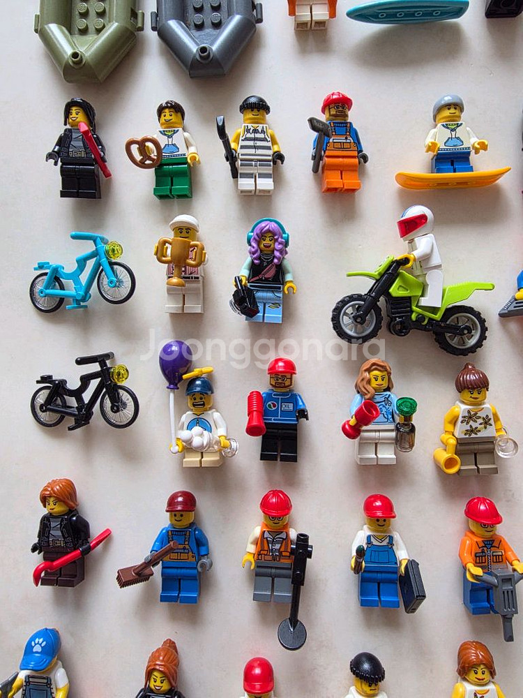 레고 시티 미니피규어 일괄 판매--6