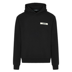 [새상품/택포] 자크뮈스 후드 그로 그레인 그로그랭 로고 후드 (블랙)