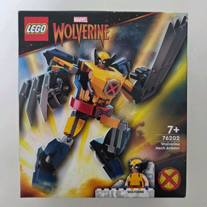 레고 76202 마블 어벤져스 엑스맨 울버린 맥로봇 미개봉 새상품 판매합니다