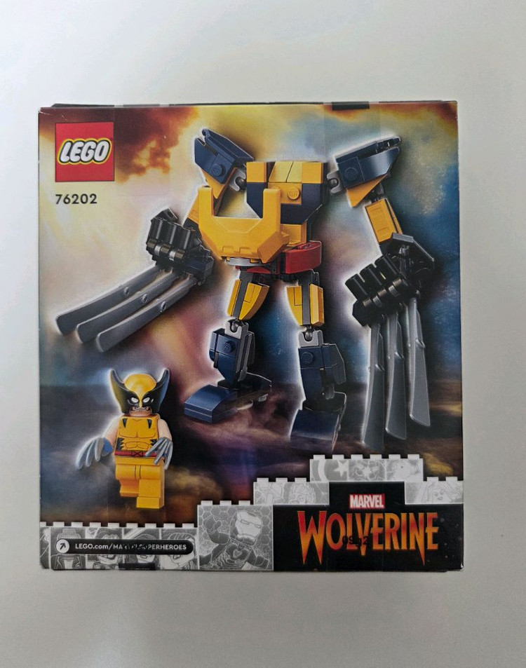 레고 76202 마블 어벤져스 엑스맨 울버린 맥로봇 미개봉 새상품 판매합니다--1