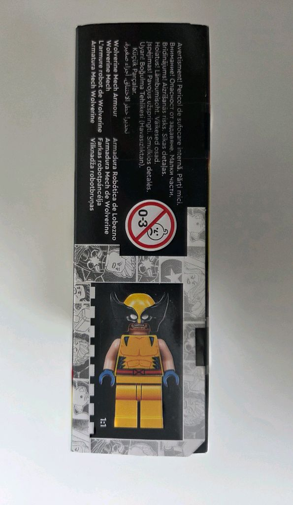 레고 76202 마블 어벤져스 엑스맨 울버린 맥로봇 미개봉 새상품 판매합니다--2