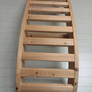 쿠룬타(대형) 원목 허리 척추 자세 교정 스트레칭 요가 재활 보조 기구