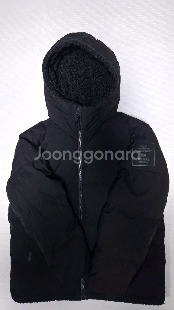 K2 비숑 리버서블 구스다운 패딩/뽀글이 100 20년식--4