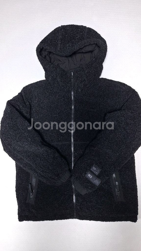 K2 비숑 리버서블 구스다운 패딩/뽀글이 100 20년식--5