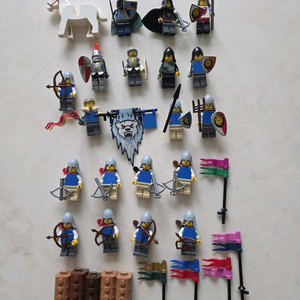 레고 캐슬 미니피규어 일괄 판매