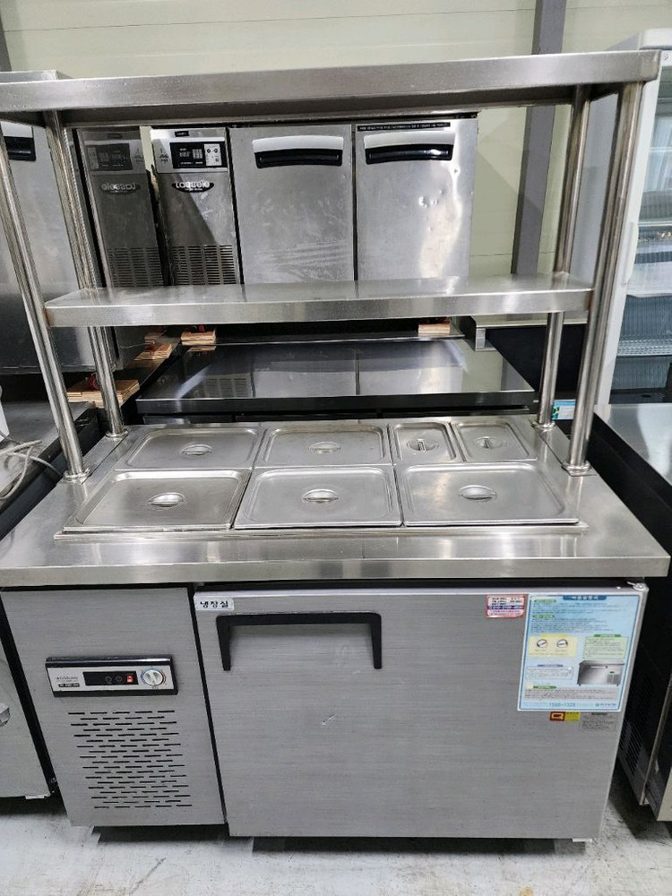 1200반찬 냉장고 상부선반 포함 판매 합니다 이미지