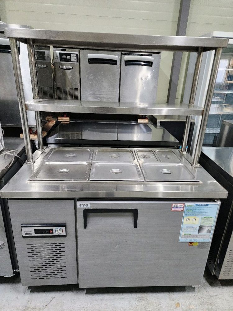 1200반찬 냉장고 상부선반 포함 판매 합니다 이미지