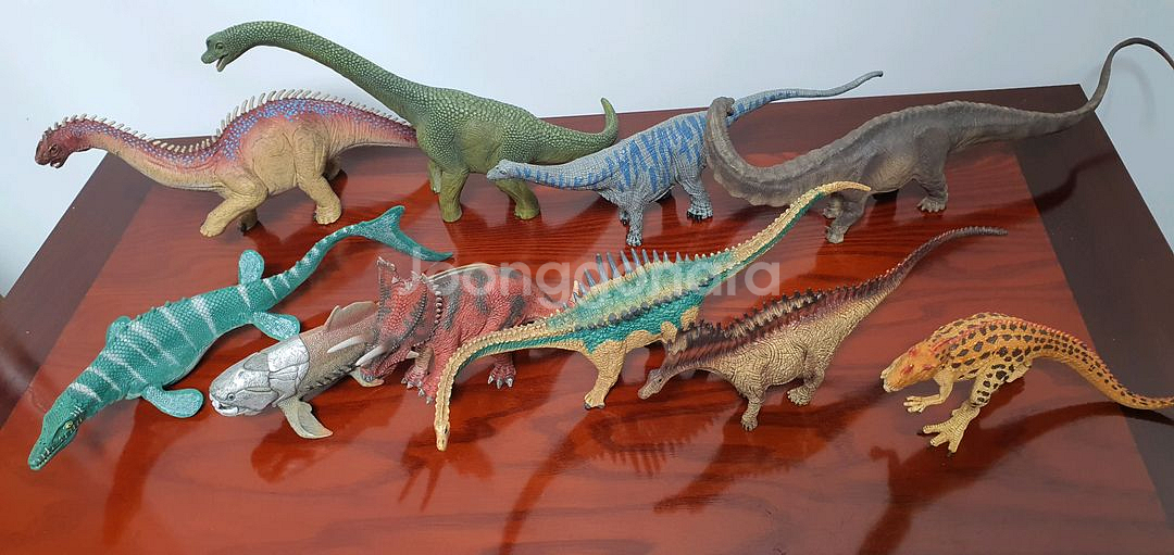 슐라이히 공룡 68종 쥬라기월드 티렉스 스피노사우루스--5