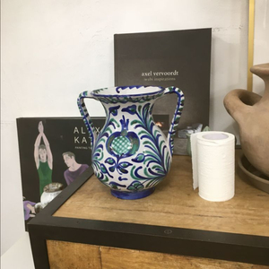 이탈리아 도자기 화병 인테리어 소품 오브제 이태리 빈티지