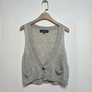 이자벨마랑 캐시미어 실크 혼방 니트베스트 그레이(XS) 이미지