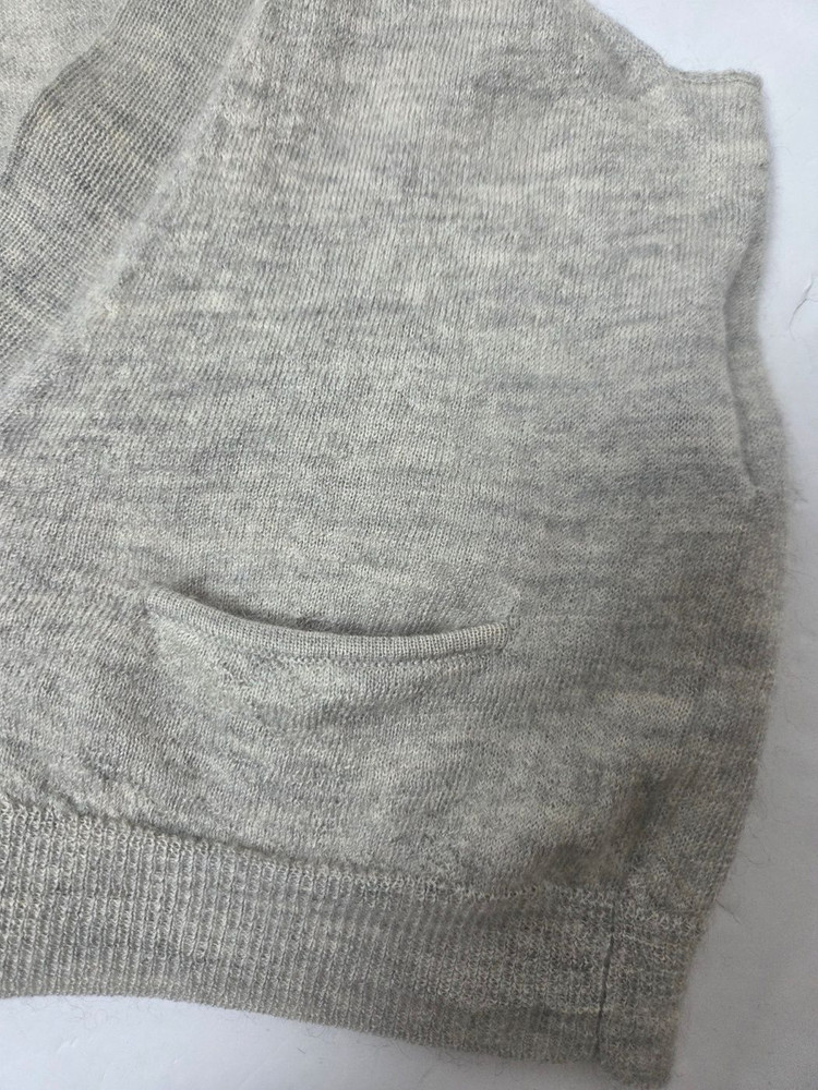 이자벨마랑 캐시미어 실크 혼방 니트베스트 그레이(XS) 이미지