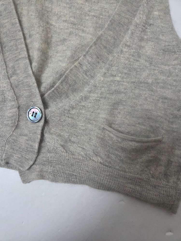 이자벨마랑 캐시미어 실크 혼방 니트베스트 그레이(XS) 이미지