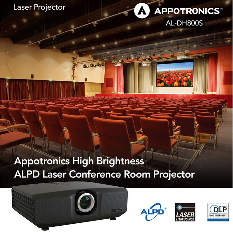 *거의새것* 아포트로닉스 AL-DH800S 8000안시 풀HD 레이저 중고빔프로젝터--4