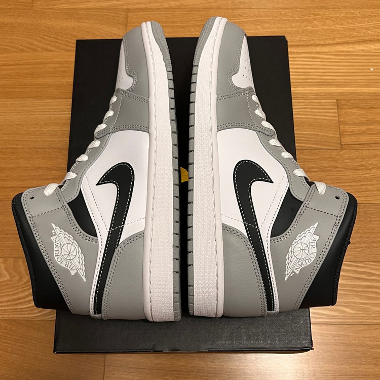 나이키 조던 1 미드 라이트 스모크 그레이 앤트러사이트 275 새제품 554724-078 NIKE 스니커즈 운동화 이미지