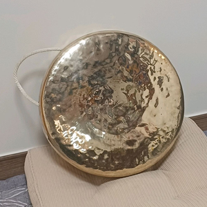 무형문화재 10호 김문익 방짜징 (금징)(무속 불교 사물 농악 등등)