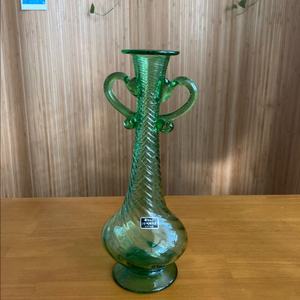 일본 유리 화병 빈티지 소품 인테리어 오브제