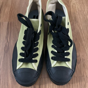 컨버스 잭퍼셀 연두색 미드 스니커즈