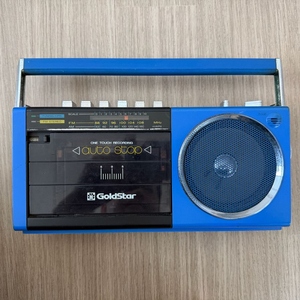 골드스타 빈티지 카세트 라디오 붐박스(희귀 제품) 금성 goldstar