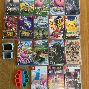 닌텐도스위치 젤다야숨, 동물의숲, 마리오카트, 별의커비, 포켓몬스터 및 다수 게임 판매합니다.