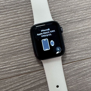 애플워치4 44mm 알루미늄 스페이스그레이 이미지