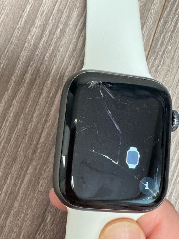 애플워치4 44mm 알루미늄 스페이스그레이 이미지