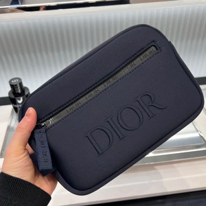 디올 대형 스트랩 파우치 골프운동 파우치