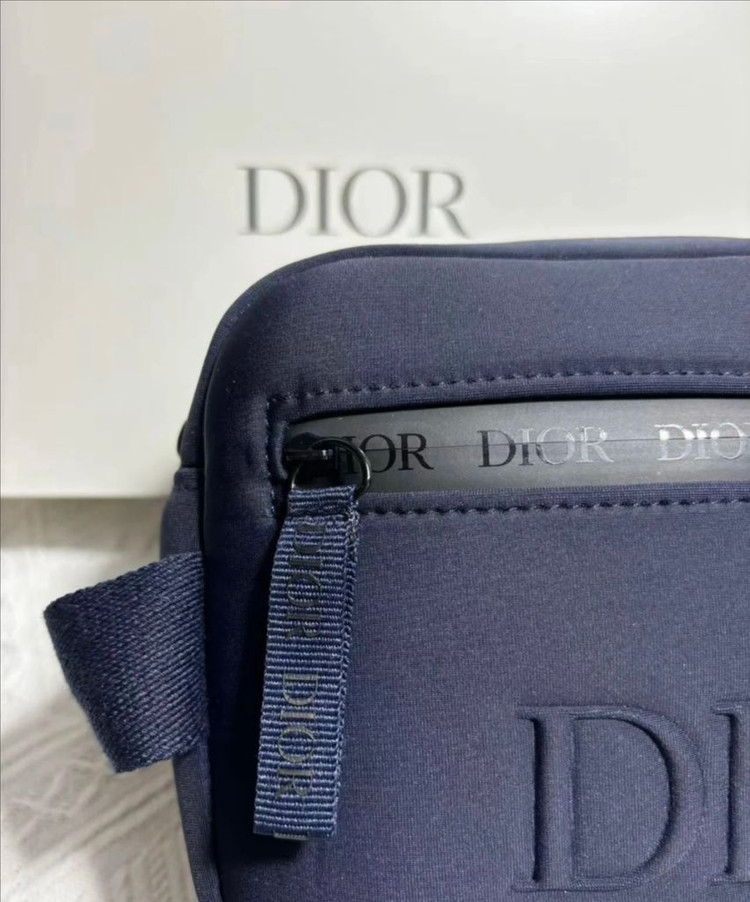 디올 대형 스트랩 파우치 골프운동 파우치--3