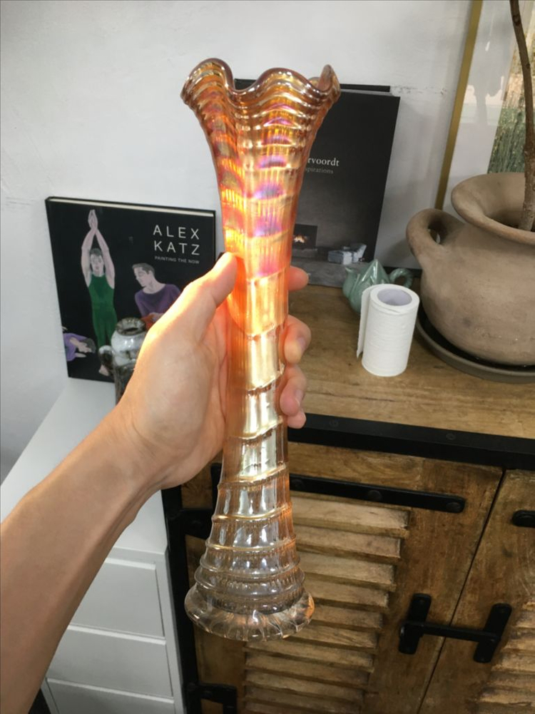 일본 유리 화병 인테리어 오브제 소품--1