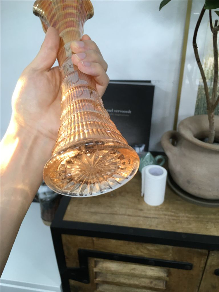 일본 유리 화병 인테리어 오브제 소품--2