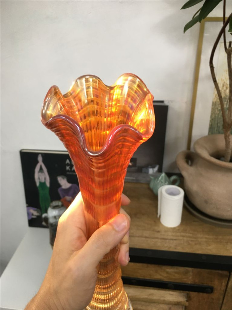 일본 유리 화병 인테리어 오브제 소품--3