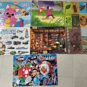 유아 퍼즐 (프뢰벨 다중지능 퍼즐 4개 포함) 일괄