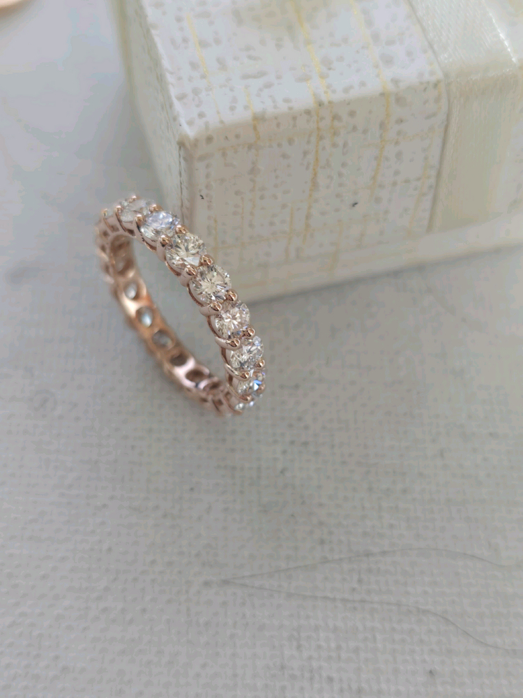 14k 랩다이아 반지--6