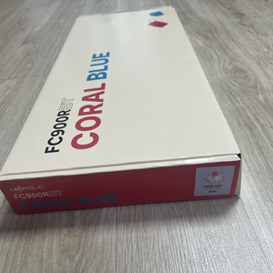 레오폴드 FC900RBT MX2A 코랄블루 한글 저소음 적축 이미지