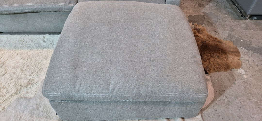 까사미아 캄포 슬림4인소파+스툴(전체커버드라이세탁완료)--6