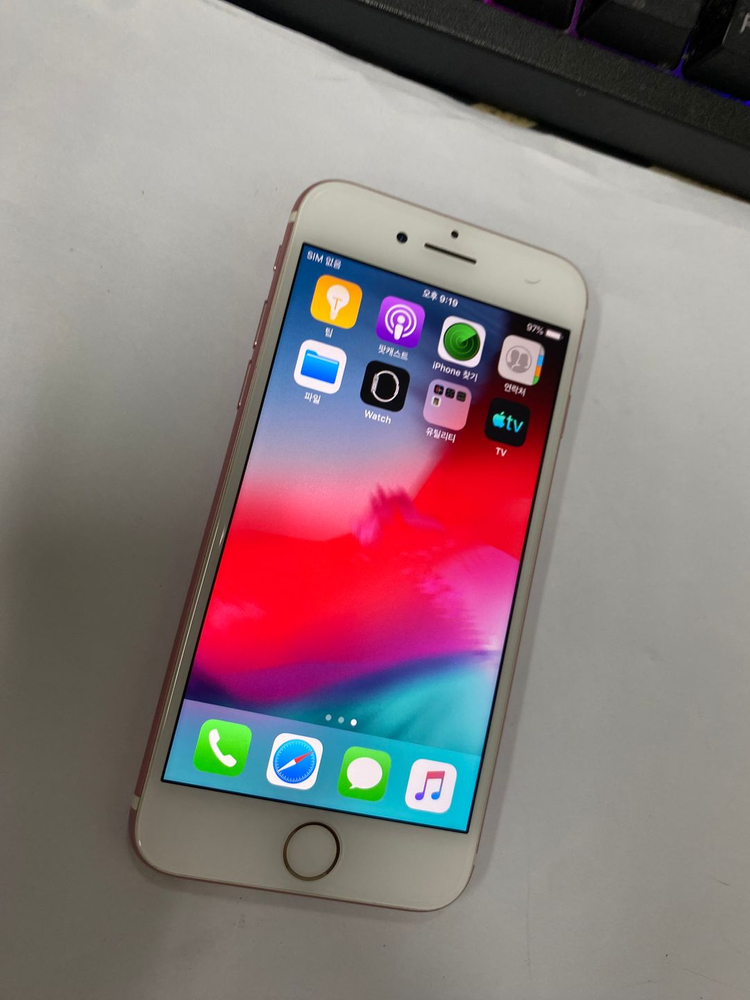 아이폰 7 로즈골드 AA급 128GB 배터리100% 레트로 감성 카메라폰 자녀폰 122889--1